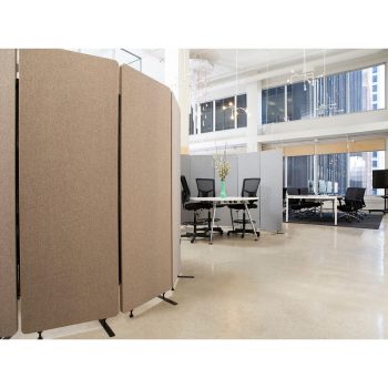 Zip Screen Dividers, Office Example 3