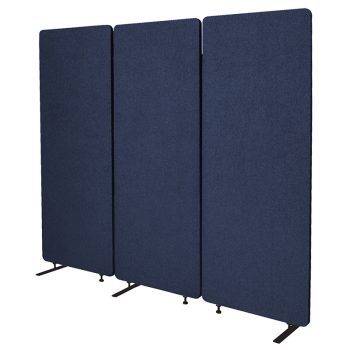 Zip Set of 3 Screen Dividers, Marine Colour