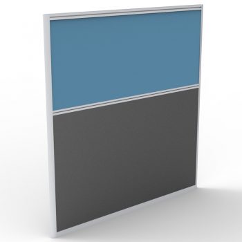 Smart Screen Divider, Blue Fabric Colour, 1250mm h