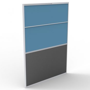 Smart Screen Divider, Blue Fabric Colour, 1650mm h