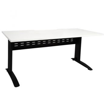 Black and white desk