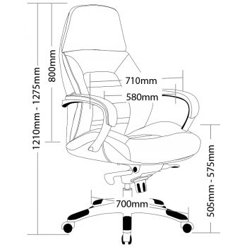 Executive office chair