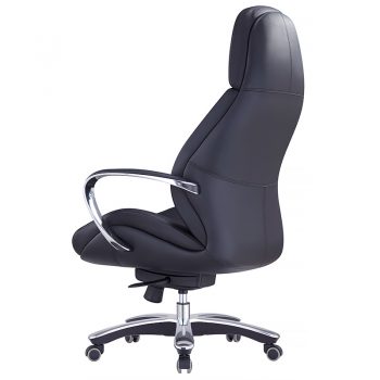 Big Boy Black Leather Chair