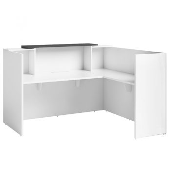 White Reception Desk