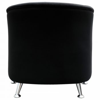 black tub chair