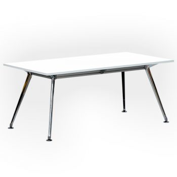 White meeting table