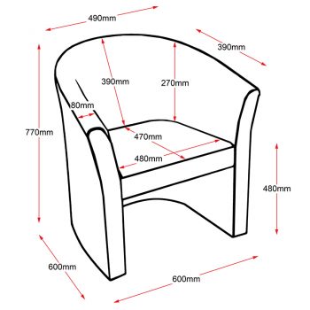 Tub chair