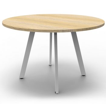 round oak meeting table