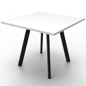 black and white meeting table