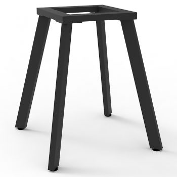 meeting table frame, black