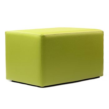 large green ottoman