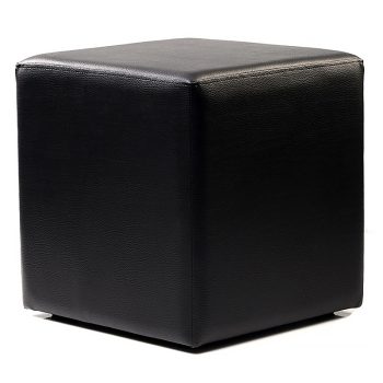 Black ottoman