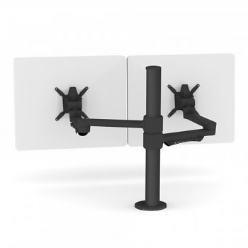 Black C.ME Dual Monitor Arm