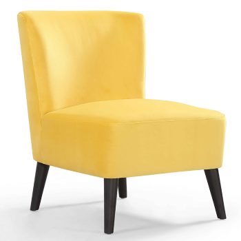 Venetia Chair, Gold Velvet