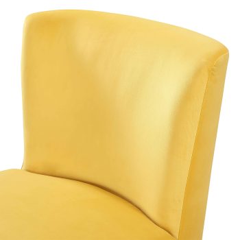 Venetia Chair, Gold Velvet