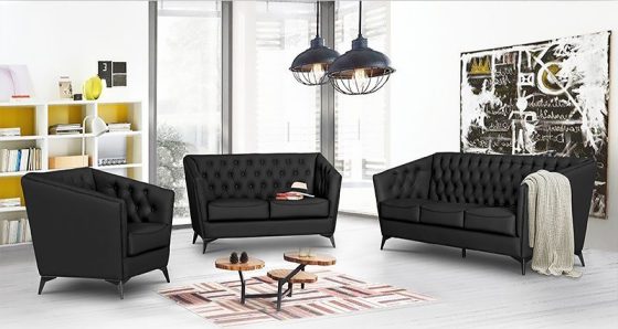 Sonia-Lounge-Suite-Black-Man-Made-Leather